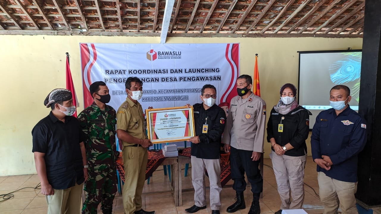 GUDANGHARJO RESMI JADI DESA MITRA BAWASLU