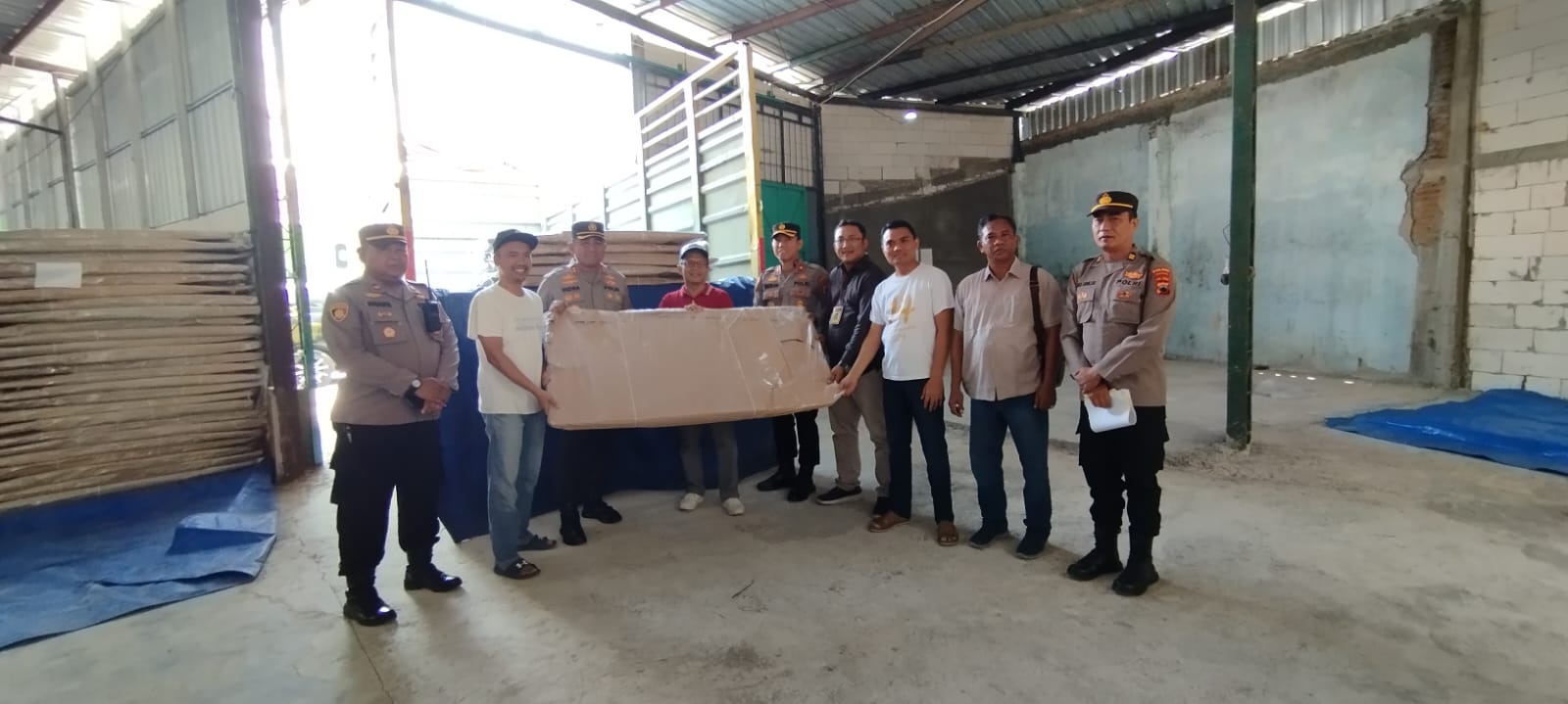 Bawaslu Memastikan Gudang Logistik di Sidoharjo Aman