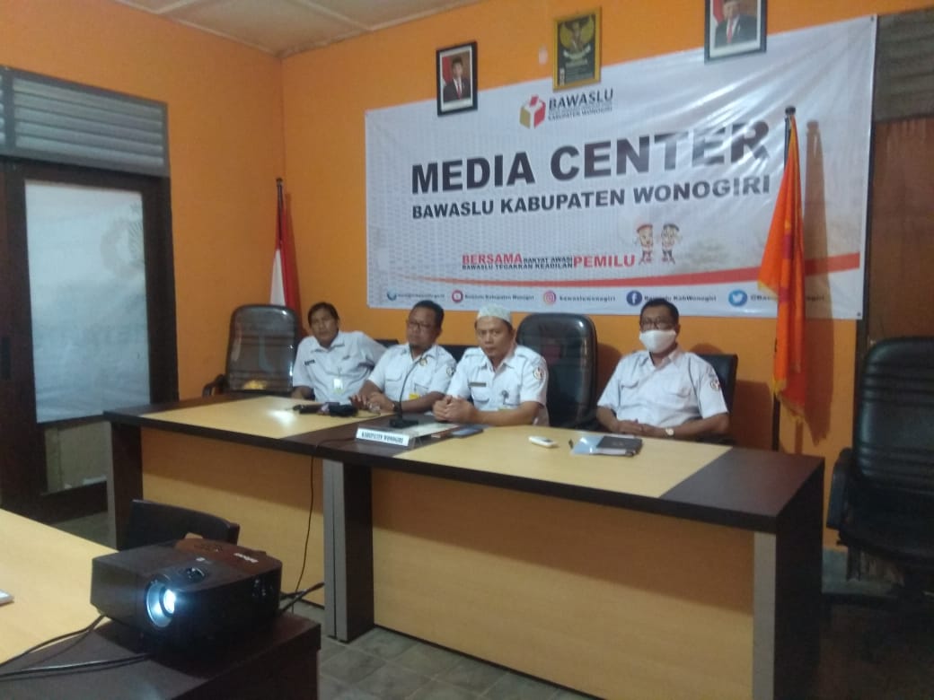 BAWASLU WONOGIRI SIAP TANGANI PELANGGARAN PILKADA 2020