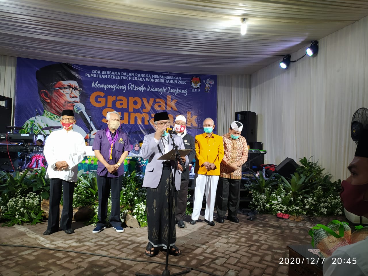 Bawaslu Hadiri Doa Bersama Lintas Agama Untuk Pilkada