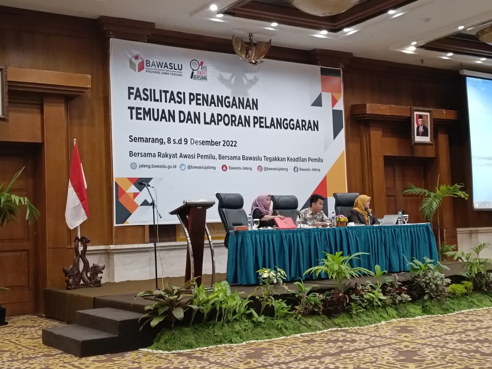 Kordiv PP Datin hadiri Rakor di Patra Jasa Semarang