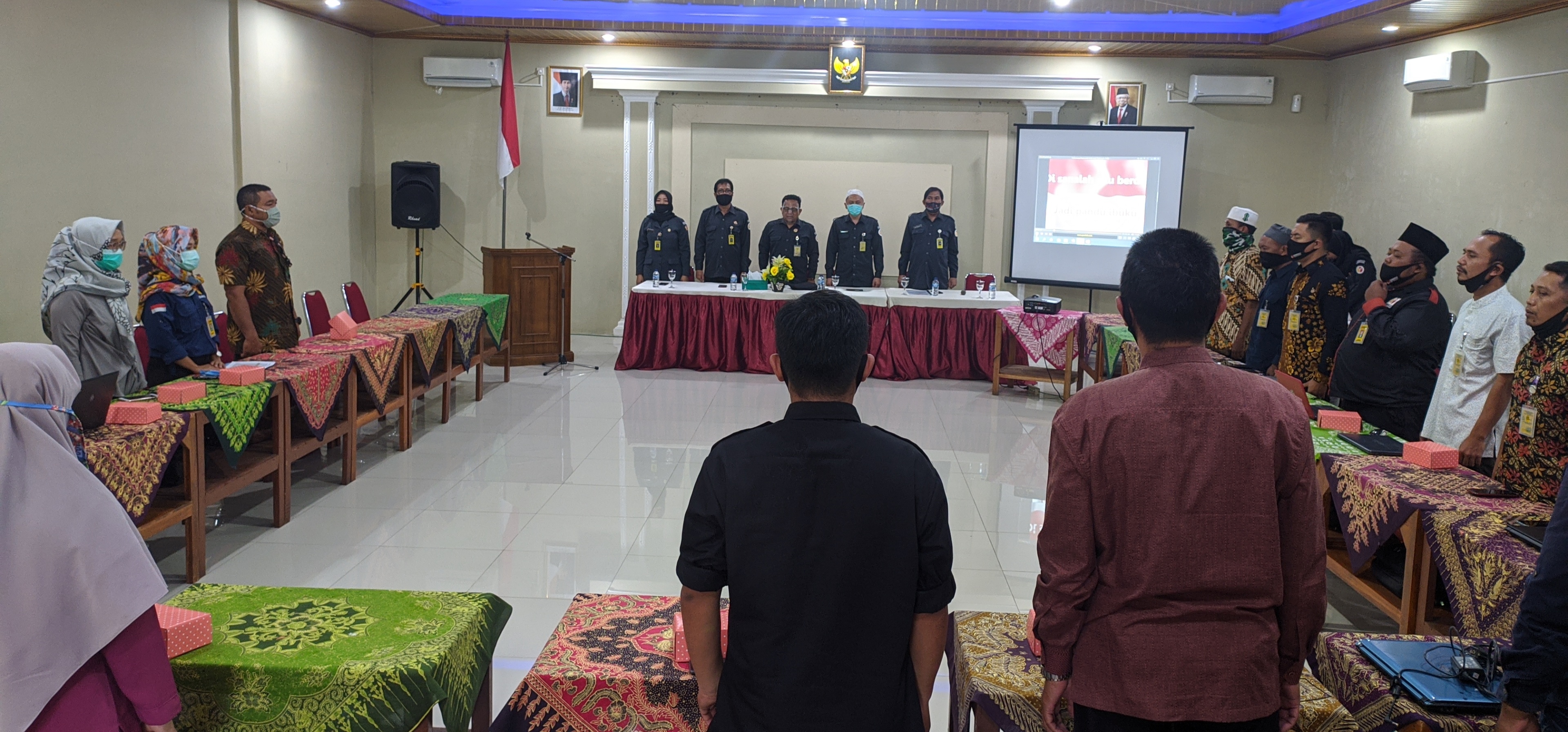 Bawaslu Wonogiri Gelar Rakor Validasi Data DPS Bersama Panwascam