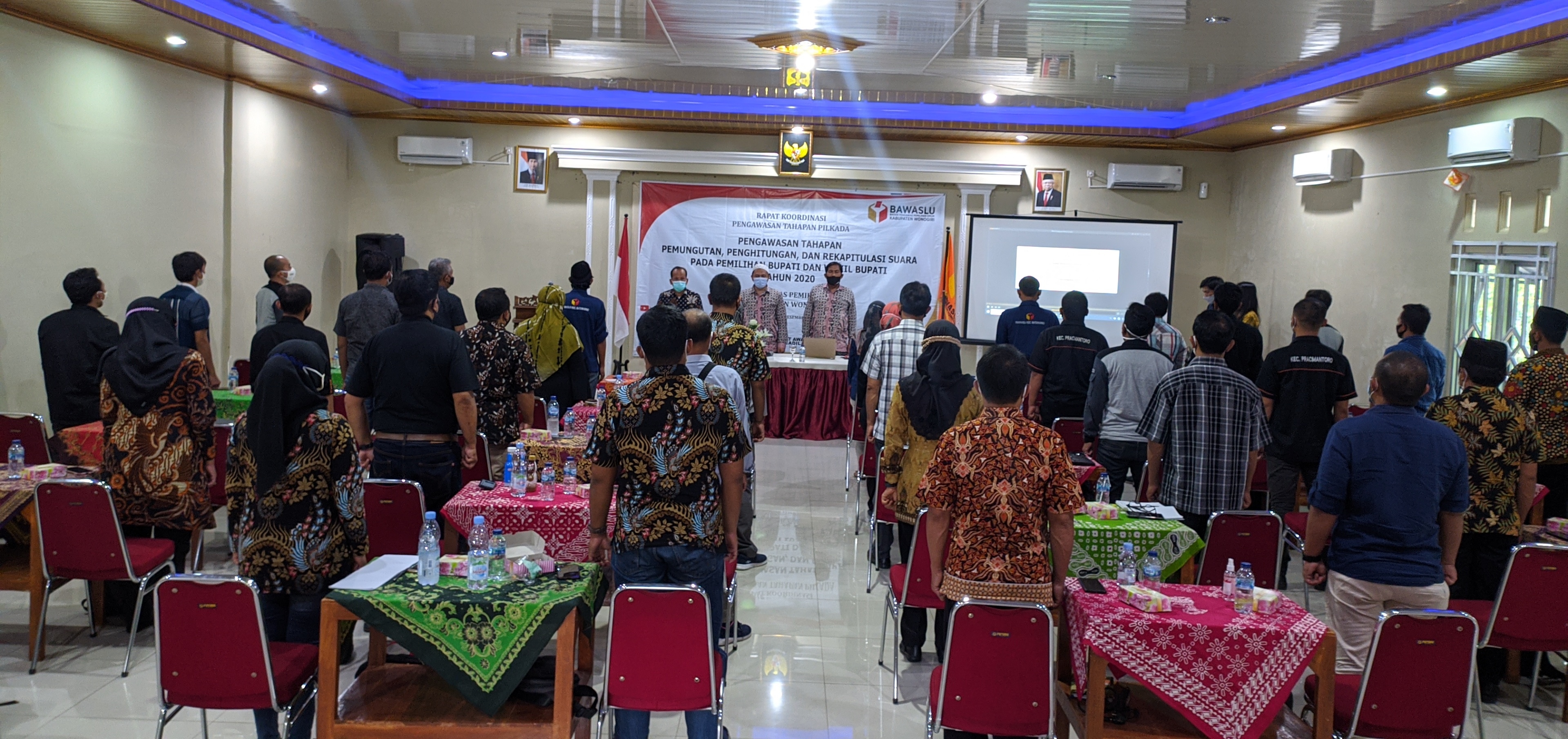 JELANG HARI TENANG, BAWASLU GELAR RAKOR TAHAPAN TUNGSURA