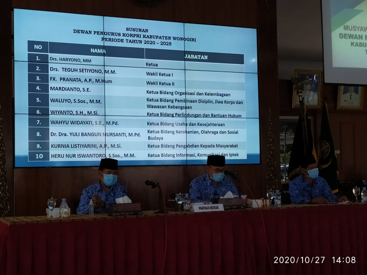 BAWASLU HADIRI MUSKAB KORPRI