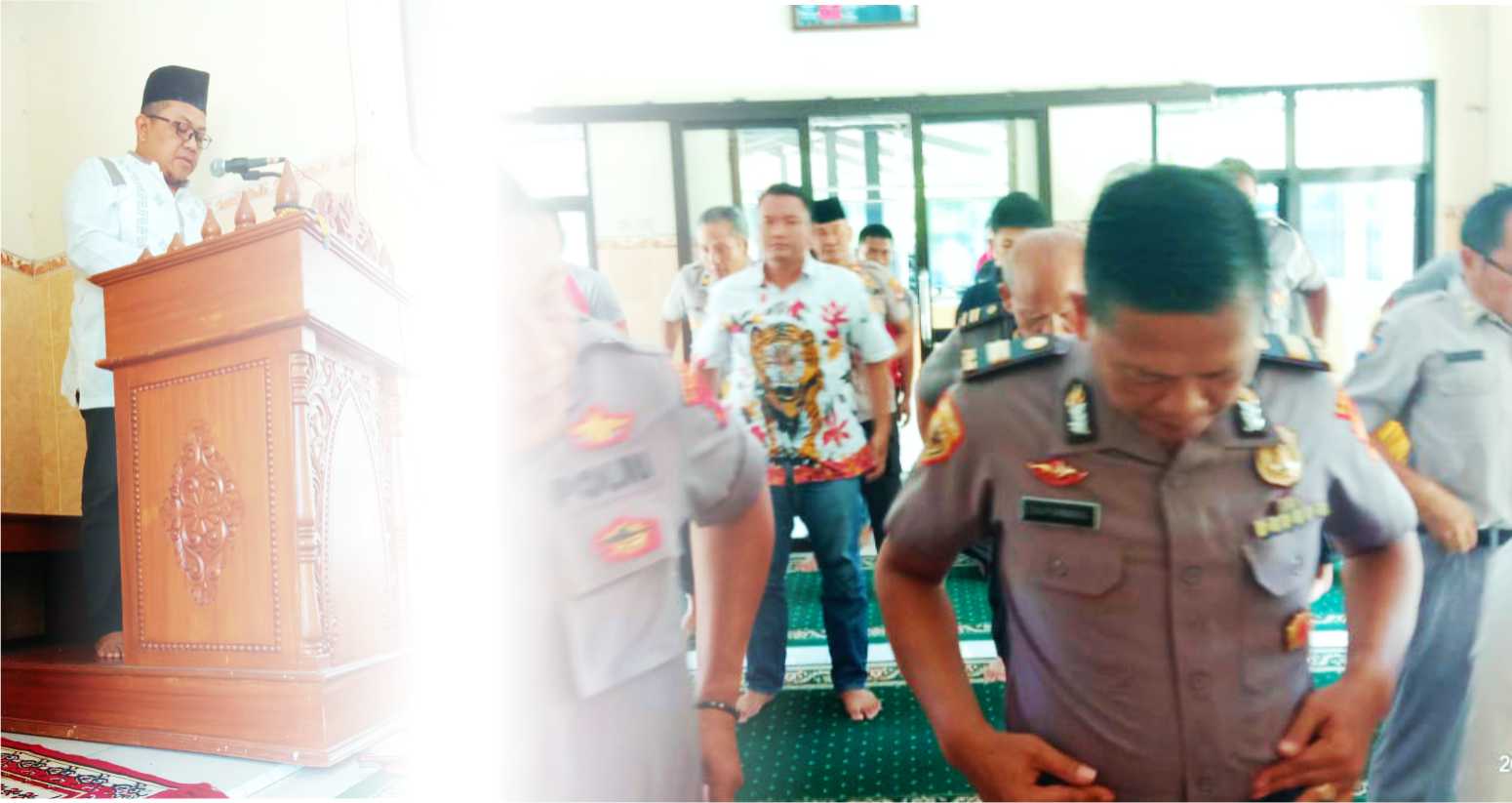 SHOLAT JUMAT BERSAMA, UNTUK MENINGKATKAN SINERGITAS ANTAR LEMBAGA