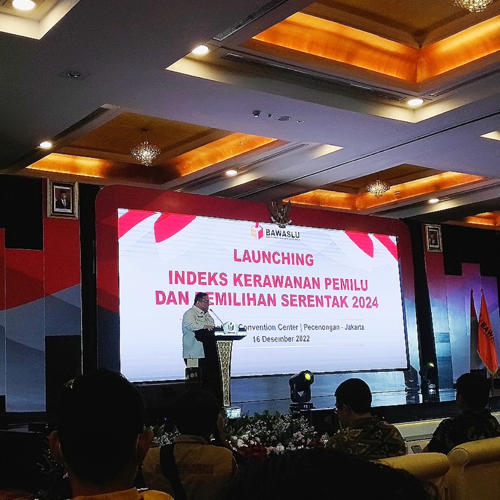 Bawaslu RI Launching IKP Tahun 2024