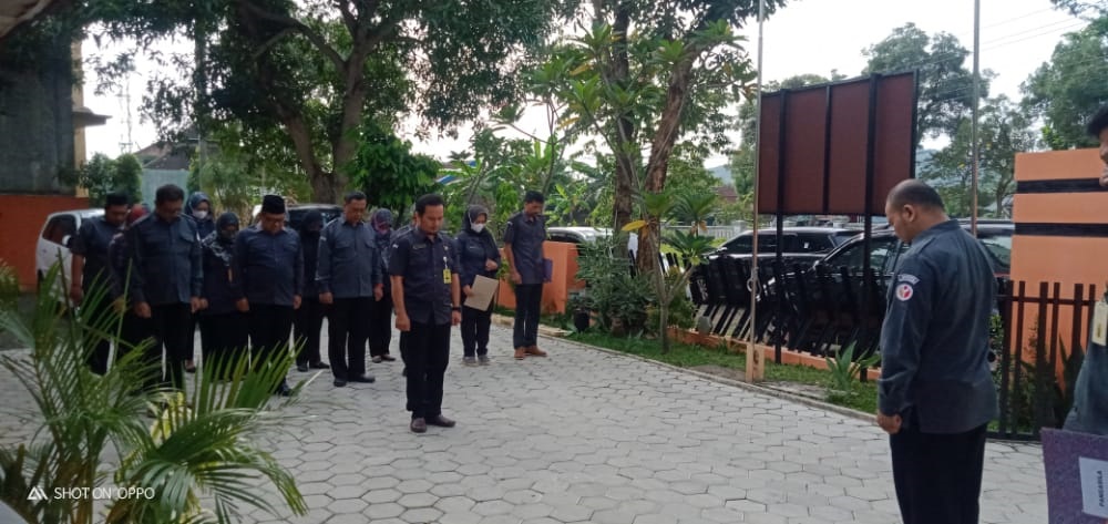 Awali Hari Senin di Minggu Pertama, Bawaslu Lakukan Apel Pagi