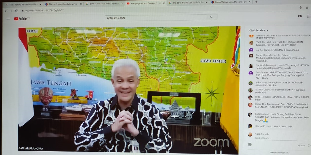 DEKLARASI NETRALITAS ASN, ASN NETRAL BIROKRASI KUAT DAN MANDIRI