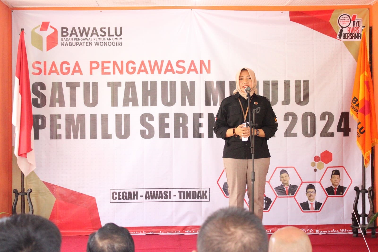 Bawaslu Gelar Siaga Pengawasan dan Launching Jarimu Awasi Pemilu