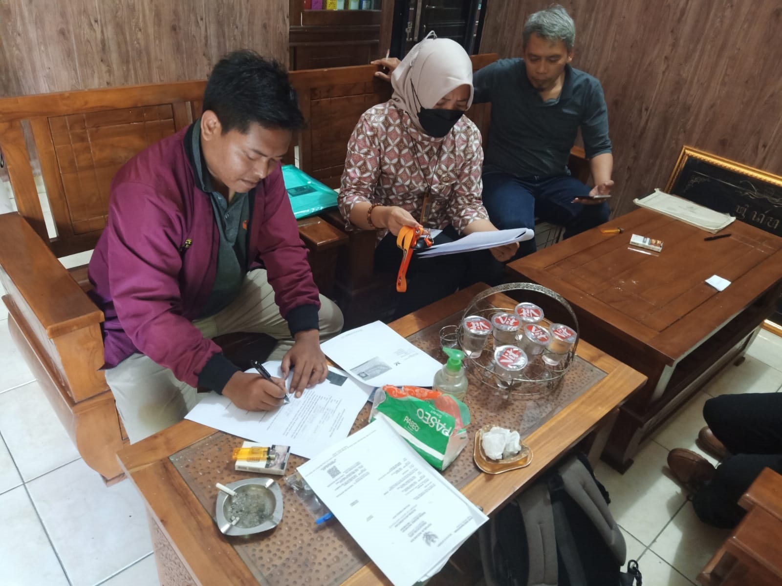 Turun ke Lapangan, Kordiv SDMO Awasi Verfak