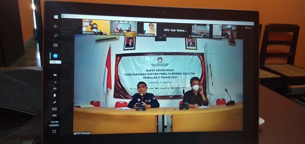 KPU GELAR RAKOR PDPB, BAWASLU BERHARAP ADA KERJASAMA YANG OPTIMAL DENGAN PIHAK-PIHAK TERKAIT.