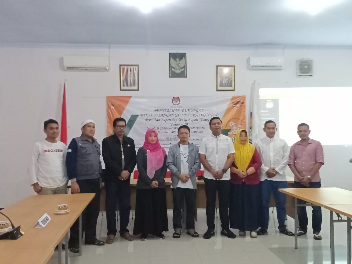 PENGAWASAN DETIK-DETIK TERAKHIR PENYERAHAN DUKUNGAN BACALON JALUR PERSEORANGAN