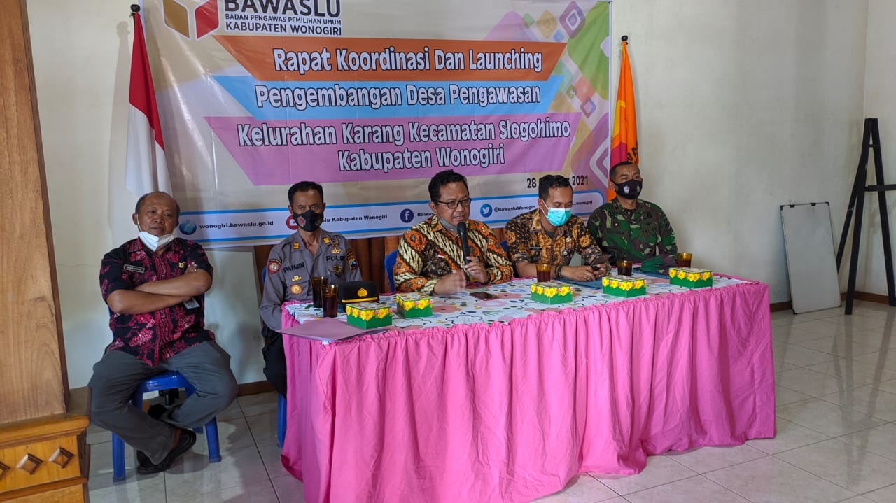 MASYARAKAT KARANG SIAP JADI PENGAWAS PARTISIPATIF