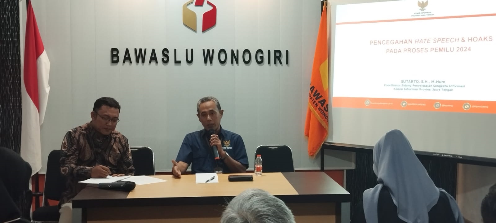 Tangkal Hate Speech dan Hoax, Bawaslu Hadirkan Komisi Informasi Jawa Tengah
