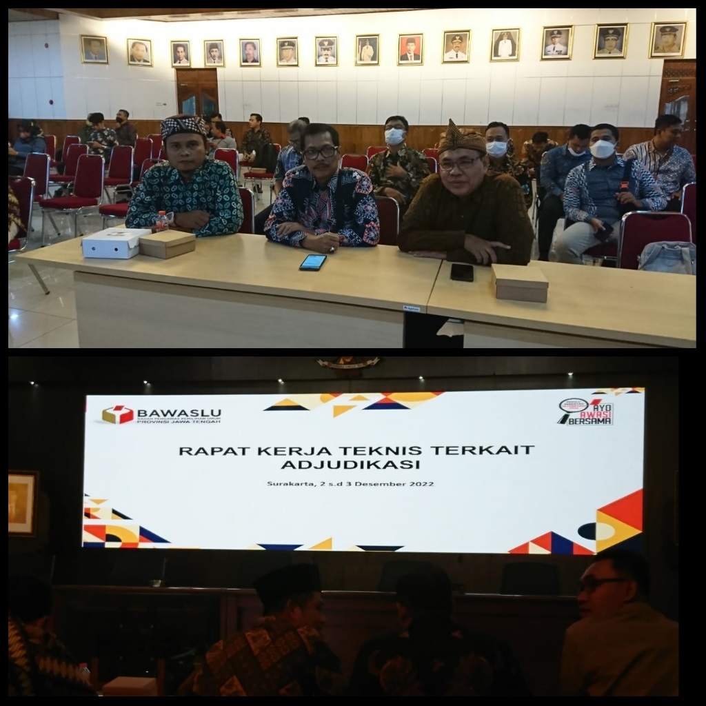 Kordiv Penyelesaian Sengketa Hadiri Rakernis Adjudikasi di Kota Solo