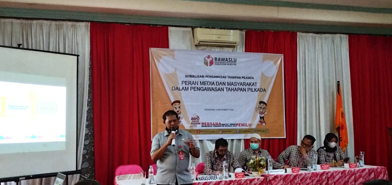 BAWASLU AJAK PERAN AKTIF MEDIA DAN MASYARAKAT DALAM PENGAWASAN PILKADA 2020