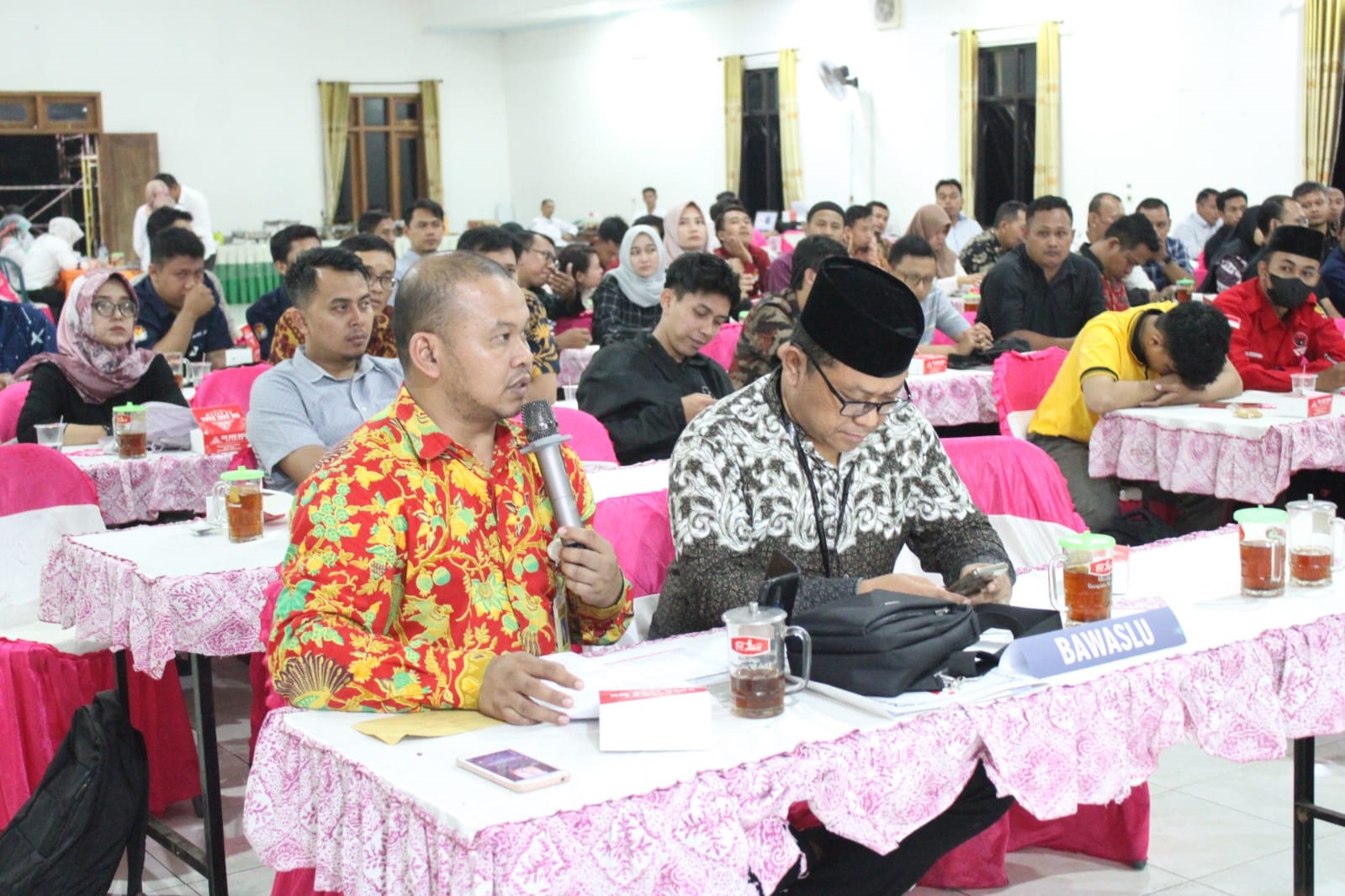 Bawaslu Hadir Dalam Pleno Terbuka Penetapan DPSHP Tingkat Kabupaten