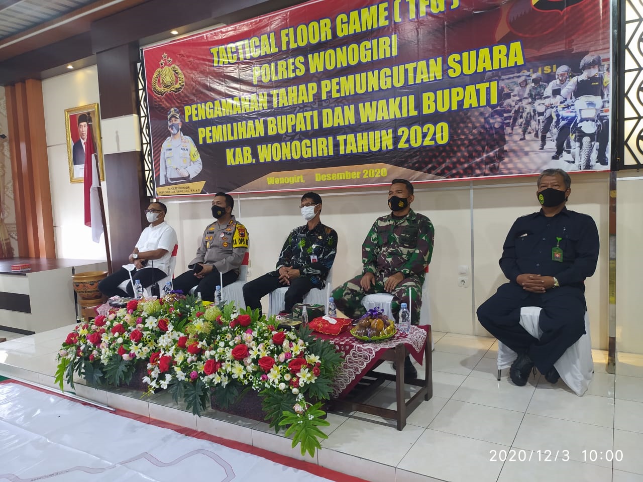 Bawaslu Hadiri Simulasi Teknis Pengamanan Pilkada