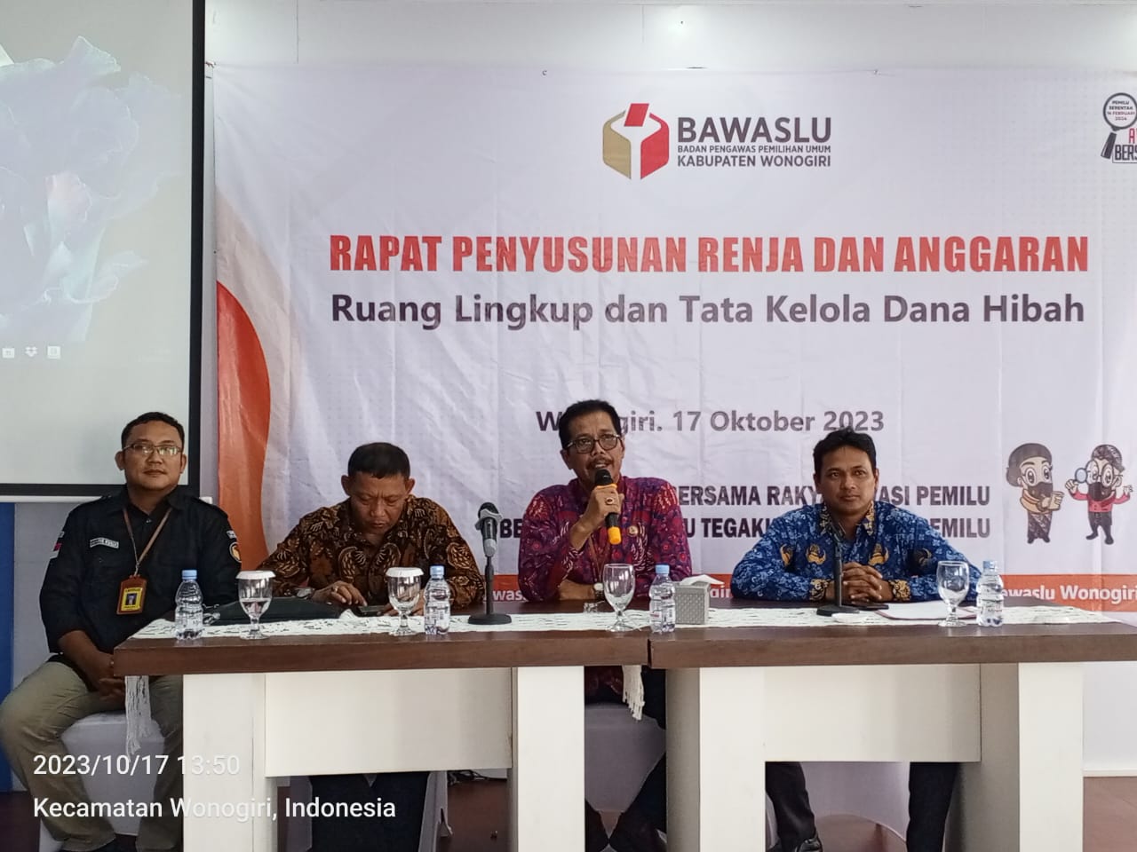 Rapat Renja dan Anggaran Bawaslu Kabupaten Wonogiri