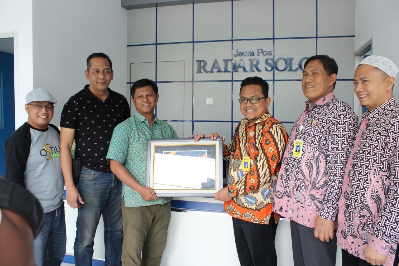 BAWASLU WONOGIRI RAIH TOP OF THE YEAR 2019 SEBAGAI PENGAWAS PEMILU BERINTEGRITAS
