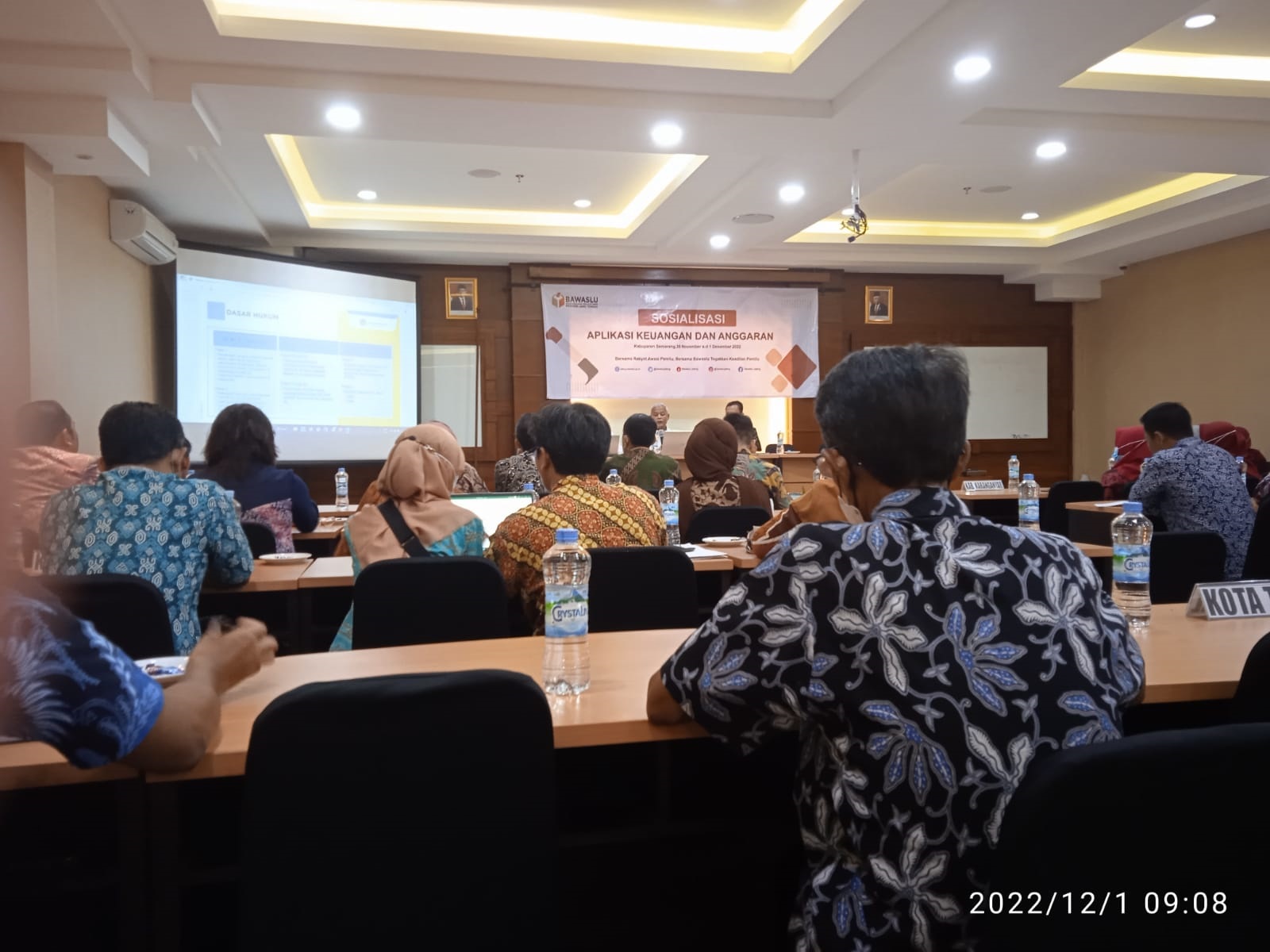 Korsek & Staf Operator SAKTI hadiri Sosialisasi Aplikasi Keuangan di Bandungan