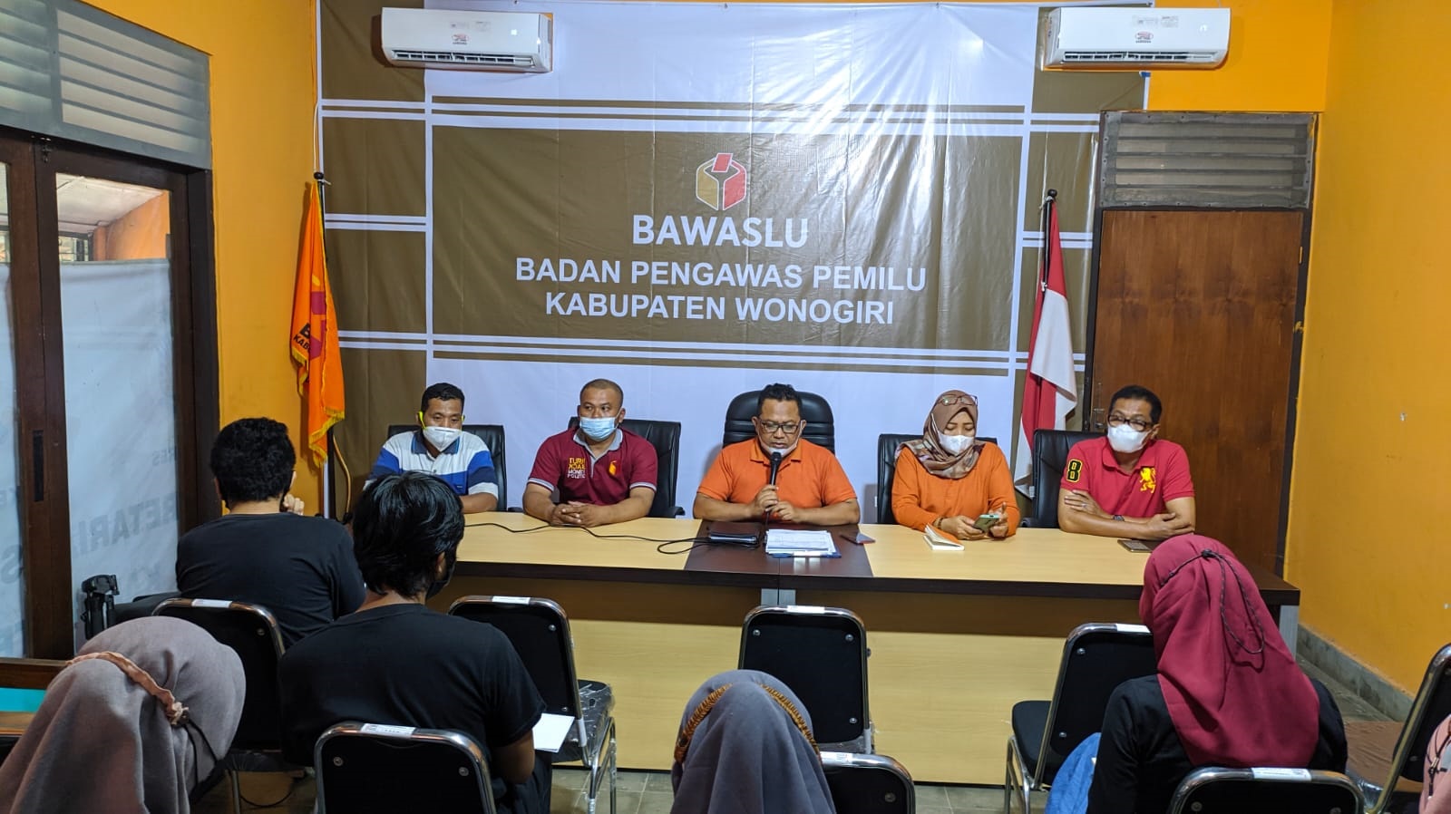 PAW ANGGOTA BAWASLU WONOGIRI TELAH DILANTIK