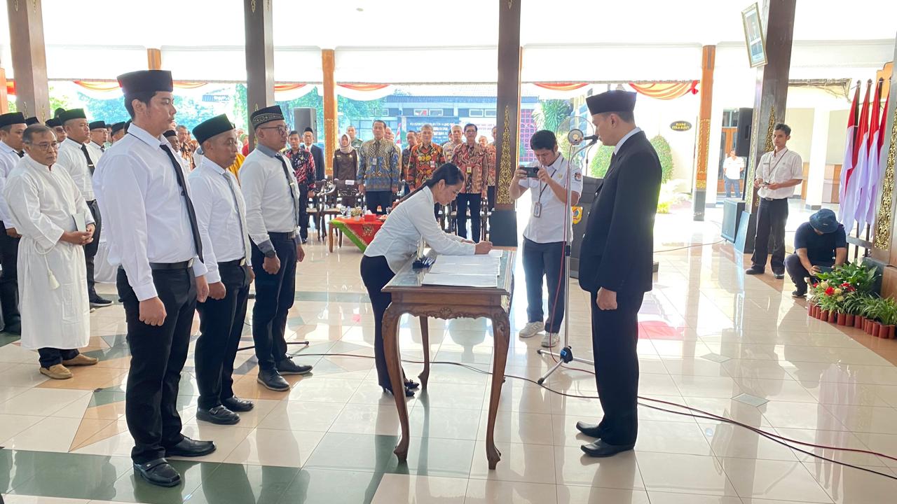 sumpah janji dan pelantikan ppk wonogiri