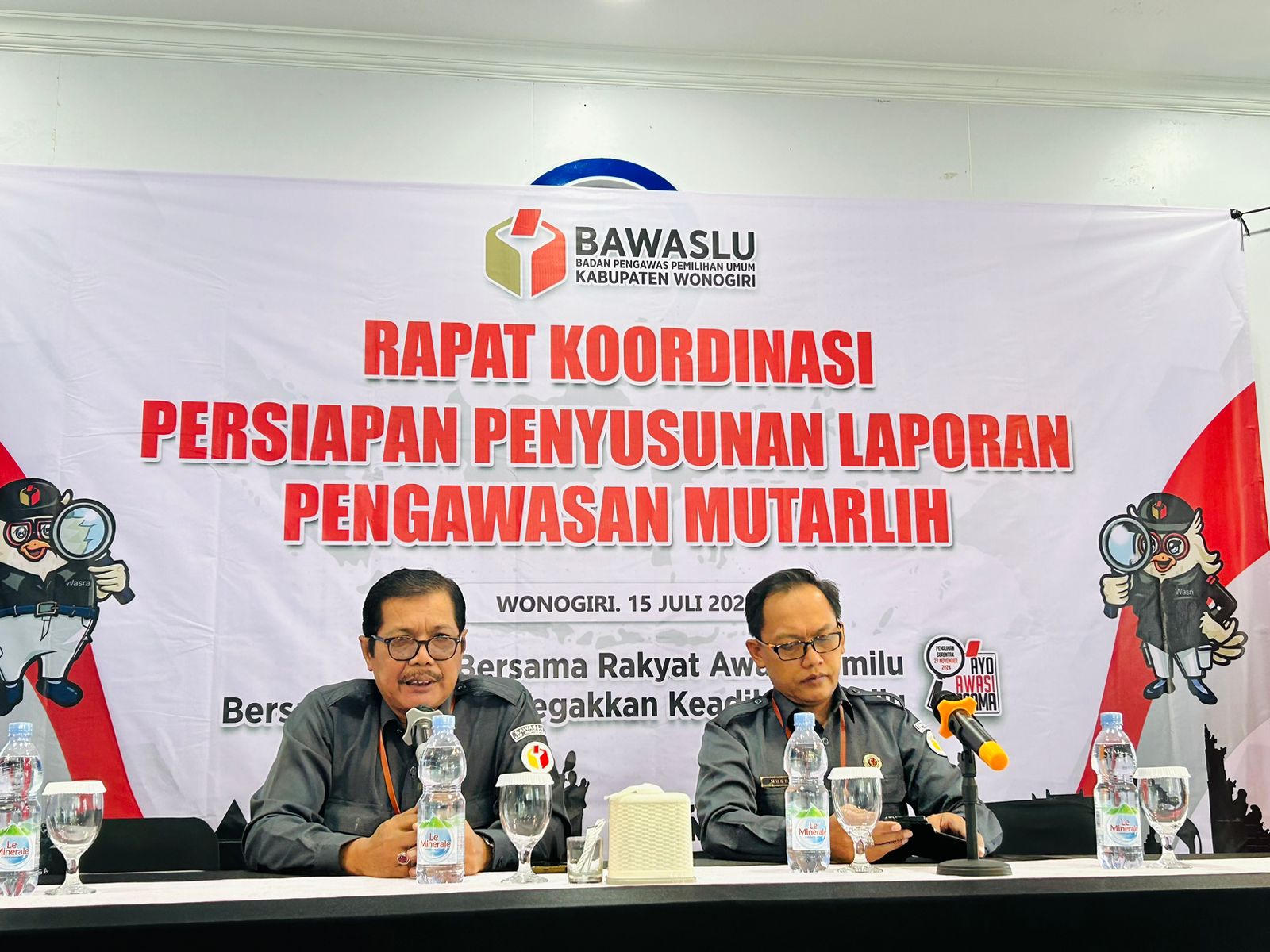 Persiapan Penyusunan Laporan Pengawasan Pemutakhiran Data Pemilih