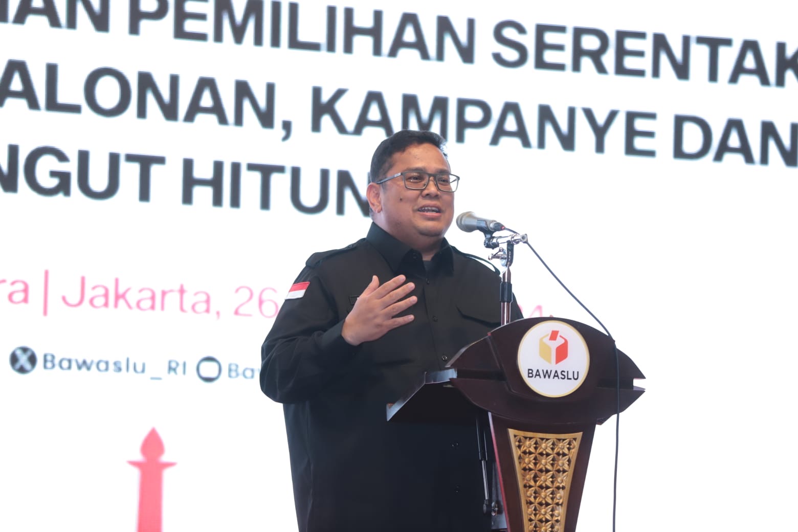 Ketua Bawaslu RI, Rahmat Bagja