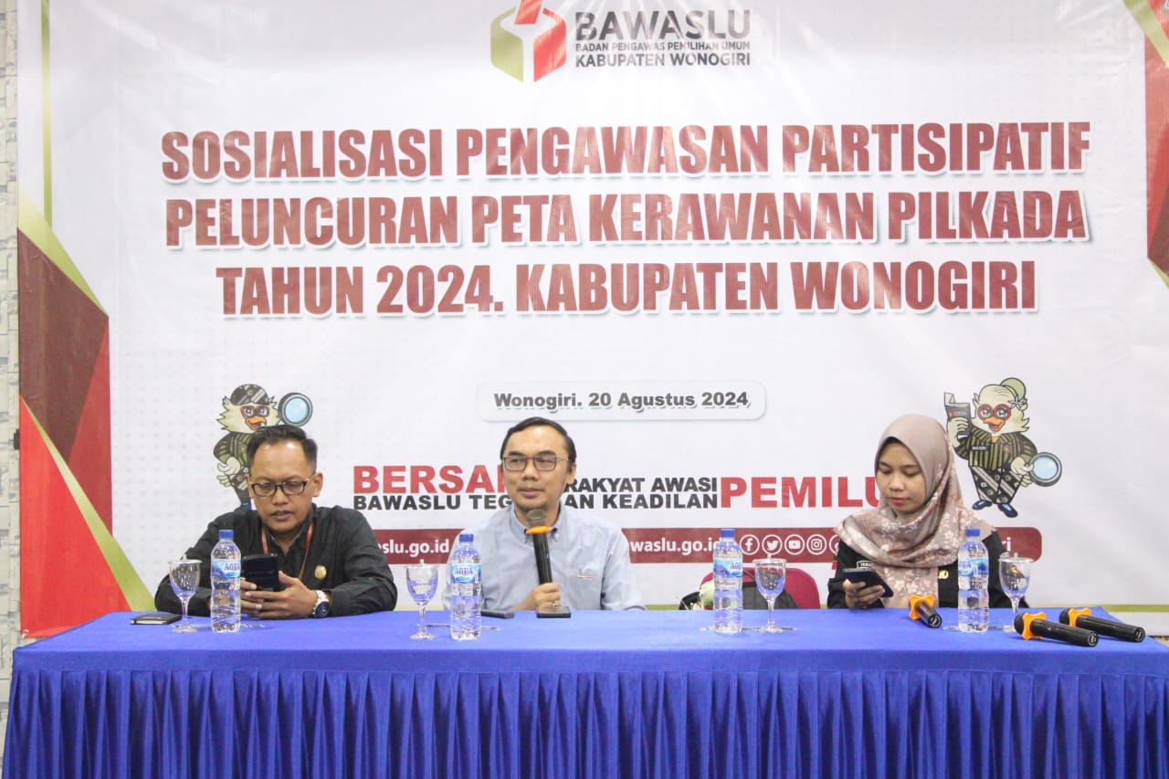 peluncuran kerawanan pilkada 2024