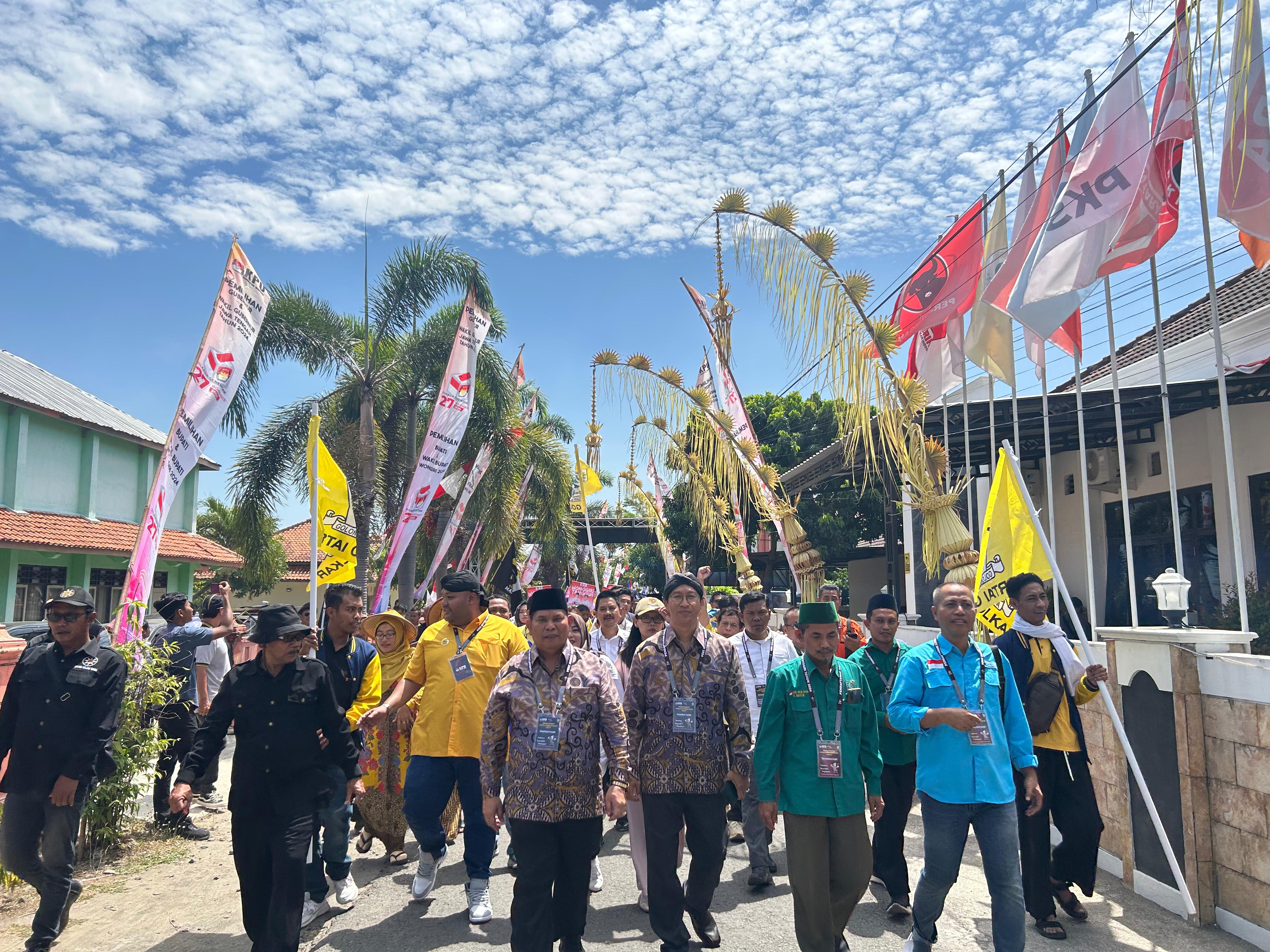 Tarso-Teguh, Salah Satu Pasangan Calon Bupati dan Wakil Bupati Wonogiri