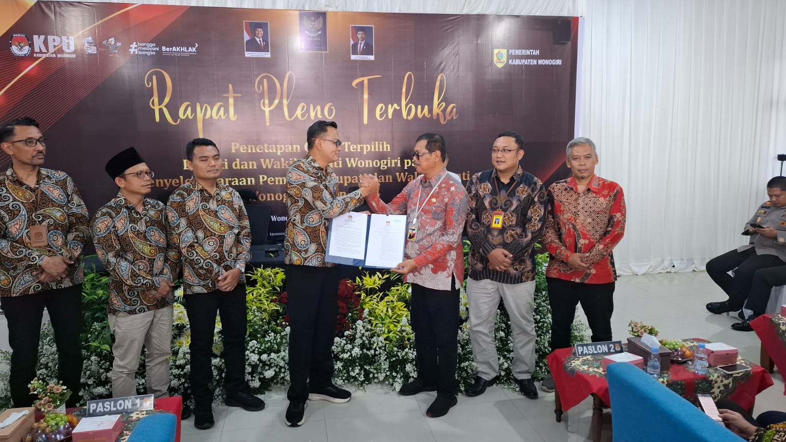 pleno hasil pilkada 2024