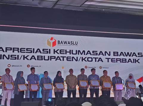 Rapat Evaluasi Kehumasan Pemilu 2024