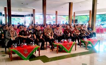 Bawaslu Wonogiri mengikuti Sinergitas 6 Pilar Dalam Rangka Mengamankan Pemilu 2024