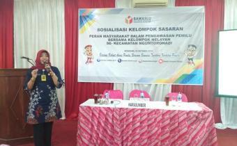 SOSIALISASI DENGAN KELOMPOK SASARAN TERUS DIGENCARKAN BAWASLU WONOGIRI