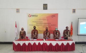 Jelang Tahapan Kampanye Bawaslu Gelar Rakor Dengan Jajaran Adhoc