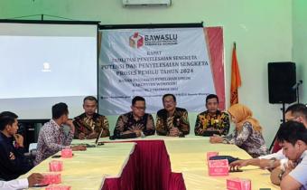 Gelar Rakor Bersama Parpol, Bawaslu Usung Tema Fasilitasi Penyelesaian Sengketa