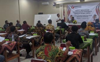 BAWASLU WONOGIRI BEKALI JAJARANNYA DENGAN PENYELESAIAN SENGKETA