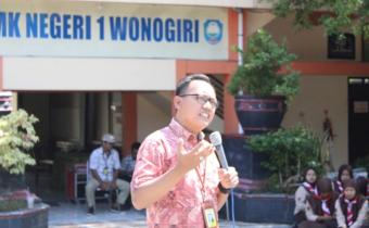 Sosialisasi Pemilih Pemula di SMK Negeri 1 Wonogiri