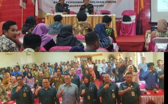 Hadirkan Panwaslu Se-Kabupaten Wonogiri, Bawaslu Gelar Rakor Fasilitasi Pengawasan Pemilu