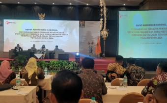 Bawaslu Wonogiri hadiri Rakornas di Bali