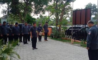 Awali Hari Senin di Minggu Pertama, Bawaslu Lakukan Apel Pagi