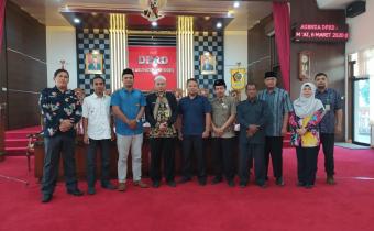 BAWASLU PAPARKAN KESIAPAN PENGAWASAN PILKADA 2020 DI DEPAN KOMISI I DAN III DPRD KABUPATEN KLATEN