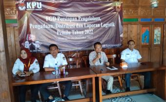 Bawaslu Menghadiri FGD Persiapan Tahapan Logistik 2024