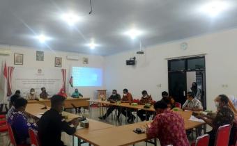 BAWASLU WONOGIRI HADIRI RAKOR PERSIAPAN VERIFIKASI PARPOL  DI KPU