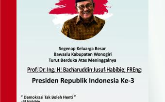 Selamat Jalan Bapak BJ Habibie
