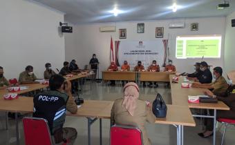 Ketua Beserta Anggota Bawaslu Hadiri Launching JDIH KPU kabupaten Wonogiri