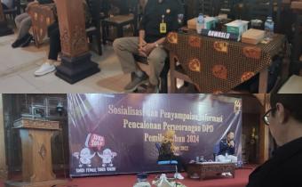 Memasuki Tahapan Pencalonan, Bawaslu Hadiri Sosialisasi Pencalonan Perseorangan DPD