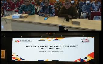 Kordiv Penyelesaian Sengketa Hadiri Rakernis Adjudikasi di Kota Solo