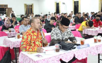 Bawaslu Hadir Dalam Pleno Terbuka Penetapan DPSHP Tingkat Kabupaten